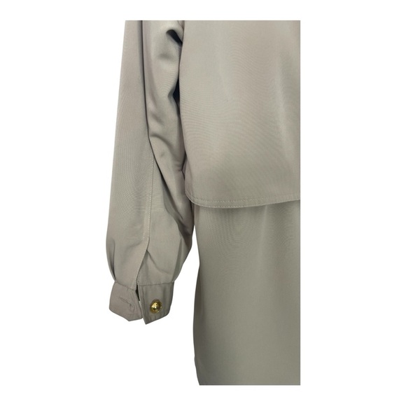 Women's Tan Hooded Jacket S - Picture 3 of 8